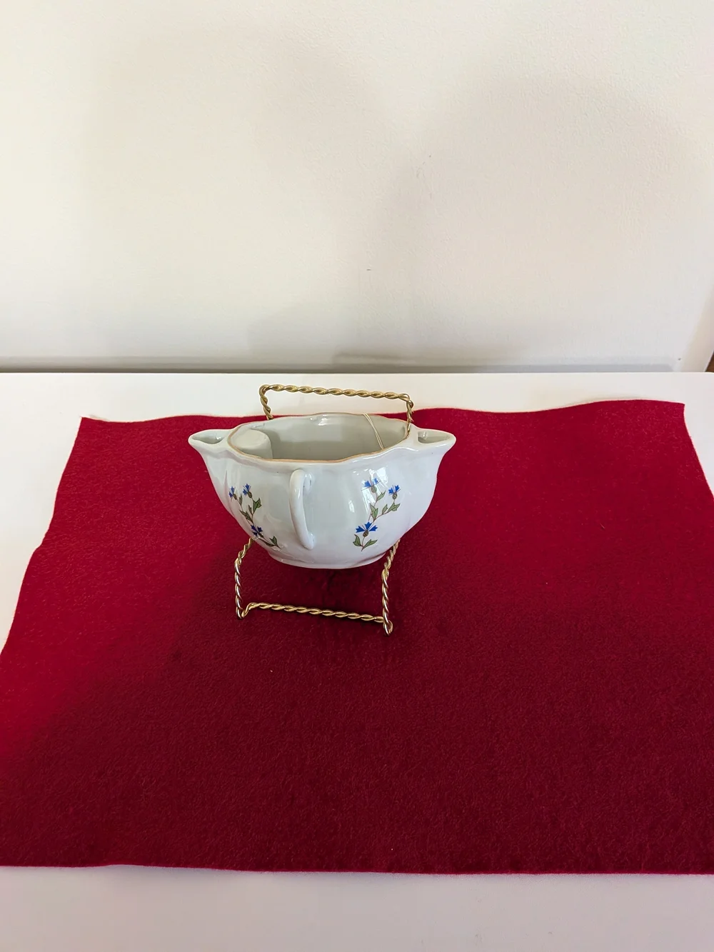 Berry Haute Porcelain Gravy Boat